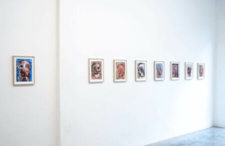 DSC_0041 false faces, dmw gallery, tatjana gerhard