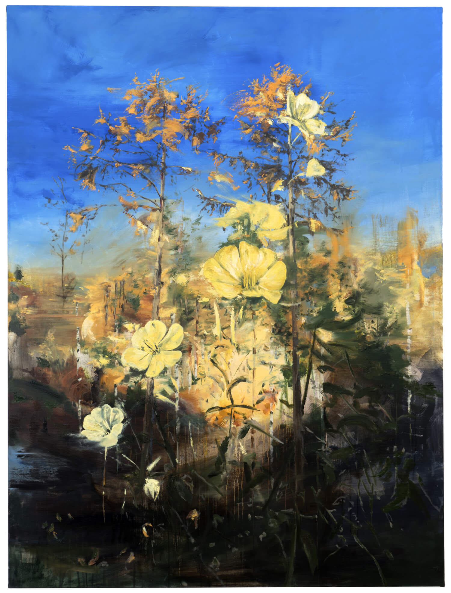 joris vanpoucke, forestprimrose, painting, dmw gallery