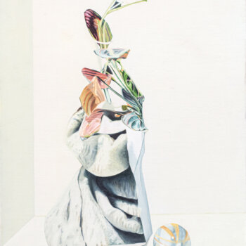 emilie terlinden, Calathea Maranta, painting, dmw gallery, artist