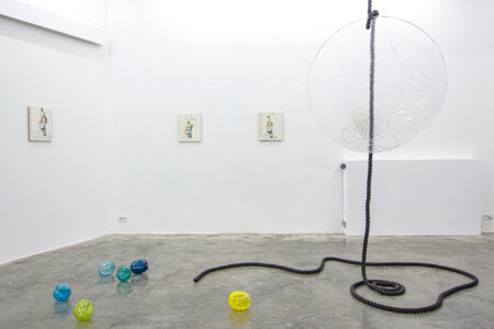 lure me in, exhibition, emilie terlinden, lucie lanzini, dmw gallery