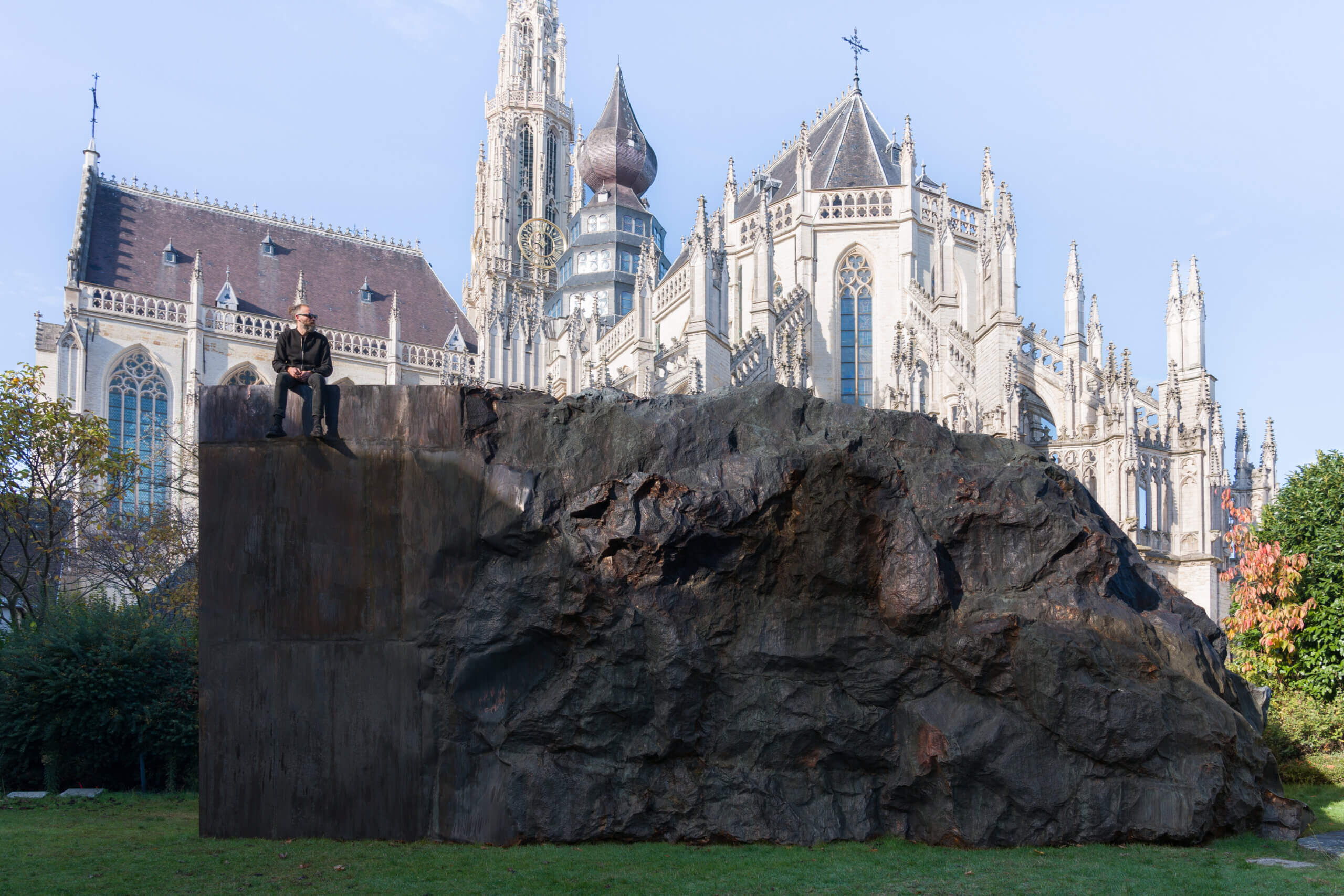 marius ritiu, finis terrae, dmw gallery, sculpture, cathedral, copper, antwerp