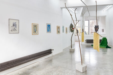 spectral harvest, julie de kezel, fia cielen, dmw gallery, exhibition