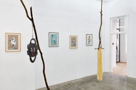 spectral harvest, julie de kezel, fia cielen, dmw gallery, exhibition