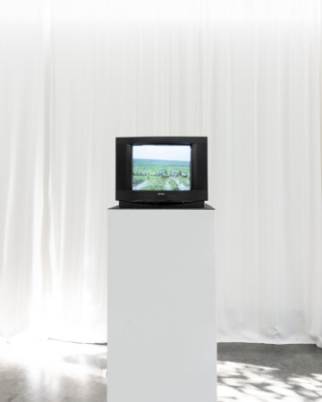 piece for seven drums, dmw gallery, daan peeters, ruben de smet, art installation