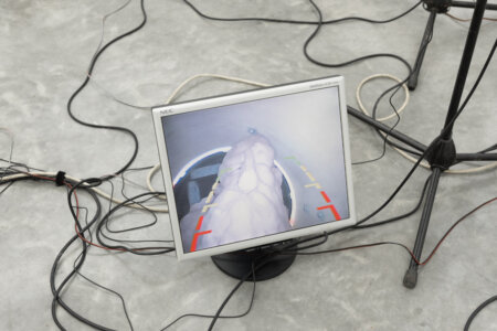 piece for seven drums, dmw gallery, daan peeters, ruben de smet, art installation