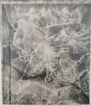 denitsa todorova, dmw gallery, marble foam, drawing