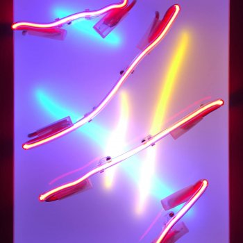 filip collin, dmw gallery, this place displaced, neon