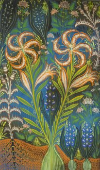gijs frieling, painting, dmw gallery, twee lelies, hyacinten